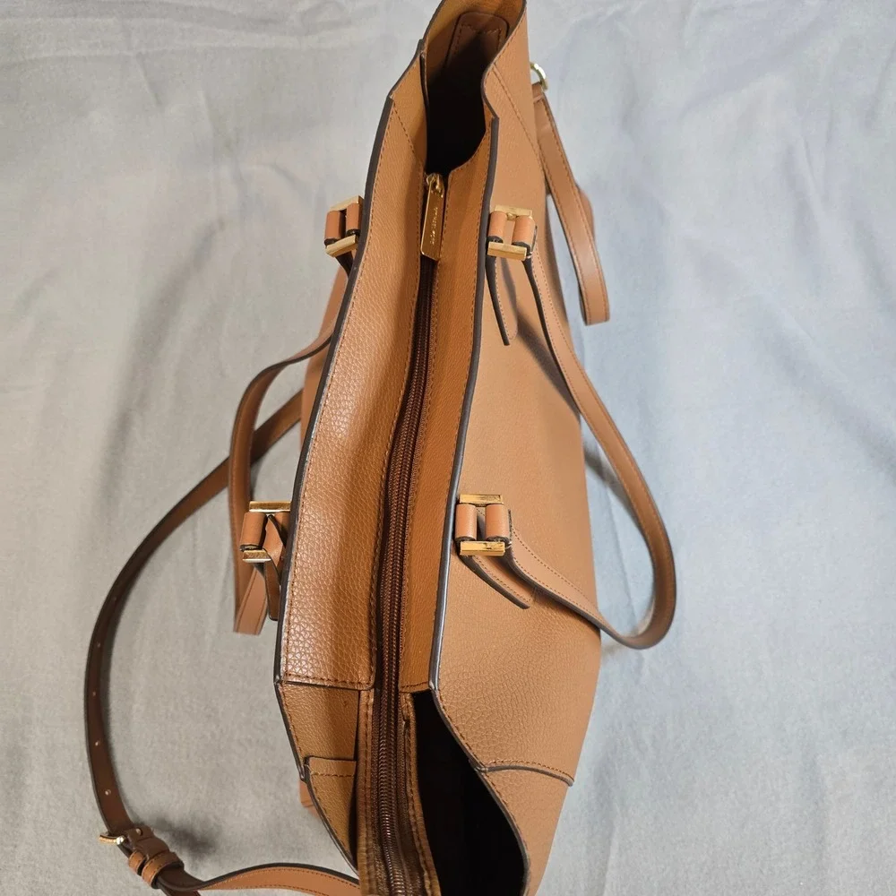 Luggage‎ Brown Pebbled Leather Bag 35H0GKFT9T